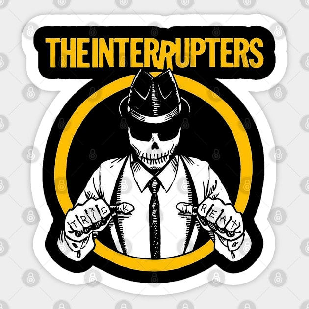 The Interrupters Sticker by CosmicAngerDesign